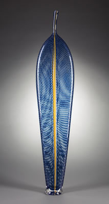 "Black-Blue with Yellow", 2009