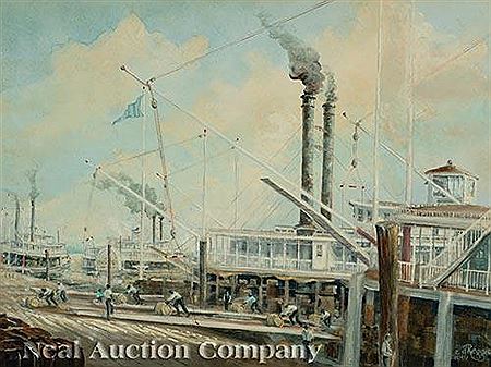 "Sugar Barrels on the Levee", 2004