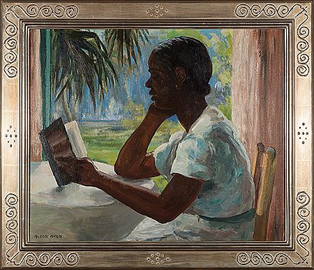 "By the Open Window", 1938-40 by Aleen Aked - Auction record, sale price, and art valuation. Compare with similar artists and explore comparable artworks.
