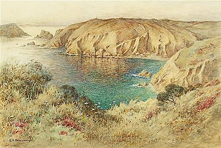 GULL'S CHAPEL, SARK by Ethel Sophia Cheeswright - Auction record, sale price, and art valuation. Compare with similar artists and explore comparable artworks.