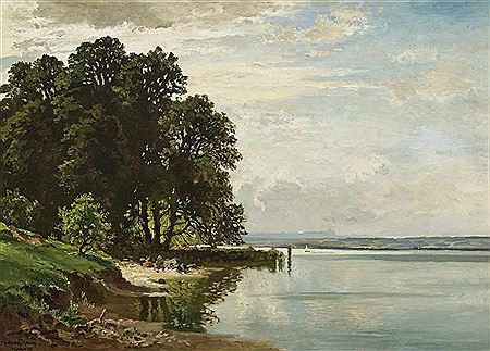 On the shore of Lake Starnberg