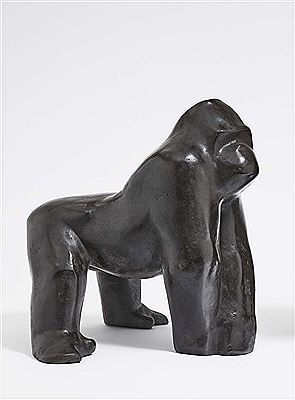 Gorilla standing by Hans Kastler - Auction record, sale price, and art valuation. Compare with similar artists and explore comparable artworks.