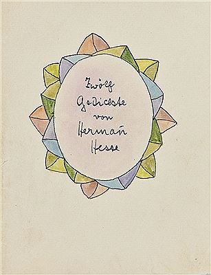 Twelve poems by Hermann Hesse. 1929, 1936