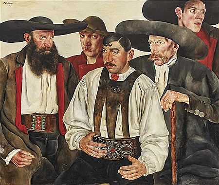 The South Tyroleans by Paul Matthias Padua - Auction record, sale price, and art valuation. Compare with similar artists and explore comparable artworks.
