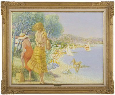 "Sur la Plage", 1980