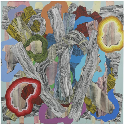 "Red Advances, Blue Recedes-10", 2007
