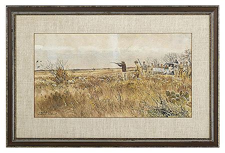 Sample artwork by Walter DuBois Richards (Born 1907), known for illustration, design, figure and genre painting - View similar artists and auction records