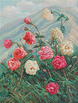 Rosas by Eduardo Rey - Auction record, sale price, and art valuation. Compare with similar artists and explore comparable artworks.