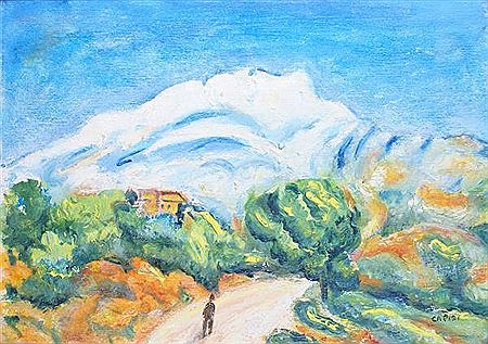 VUE DE LA MONTAGNE SAINTE VICTOIRE