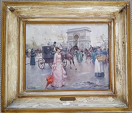 Sample artwork by Karine Firmin Girard (Born 1965), known for painting - View similar artists and auction records