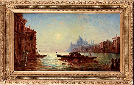 Santa Maria della Salute au clair de lune by Joseph Odde - Auction record, sale price, and art valuation. Compare with similar artists and explore comparable artworks.