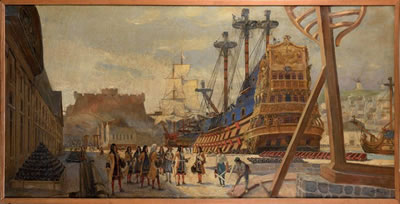 Sample artwork by Albert Sebille (1874 - 1953), known for painting, maritime - View similar artists and auction records