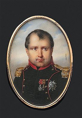 L’Empereur Napoléon Ier, en buste de face, en uniforme de chasseur à cheval de la Garde, portant la Légion d’honneur et la couronne de fer. by Andre Léon Larue - Auction record, sale price, and art valuation. Compare with similar artists and explore comparable artworks.