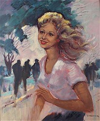 Portrait of a young woman by Edmond Le Trouit Langotiere - Auction record, sale price, and art valuation. Compare with similar artists and explore comparable artworks.