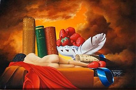 Sample artwork by Eric Abbe, known for painting - View similar artists and auction records