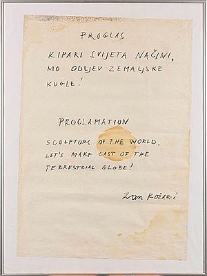 Ice - Proclamation by Ivan Kozaric - Auction record, sale price, and art valuation. Compare with similar artists and explore comparable artworks.