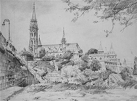 Mathias church by Kalman Tichy - Auction record, sale price, and art valuation. Compare with similar artists and explore comparable artworks.