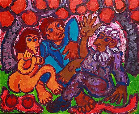 Sample artwork by Endre Bartos (1930 - 2006), known for painting - View similar artists and auction records