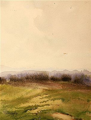 Effluent landscape by Geza Kovesdy - Auction record, sale price, and art valuation. Compare with similar artists and explore comparable artworks.