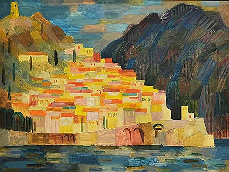 Sample artwork by Erno Karolyi (1923 - 2016), known for painting - View similar artists and auction records