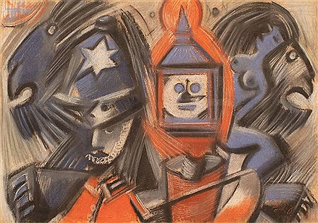 Sample artwork by Janos Peti (Born 1913), known for painting - View similar artists and auction records