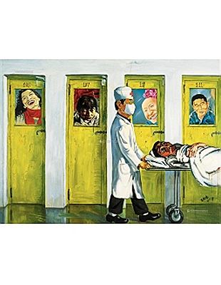 Sample artwork by Xingwei Wang (Born 1969), known for painting - View similar artists and auction records