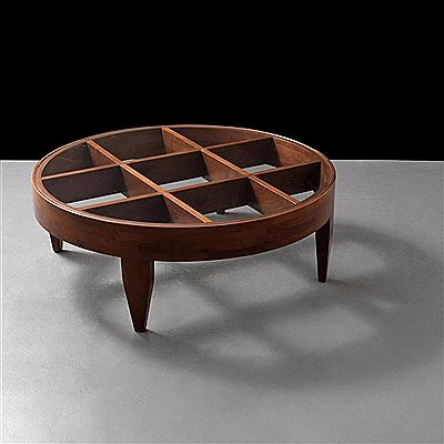 "Grid Structure" Coffee Table, COA