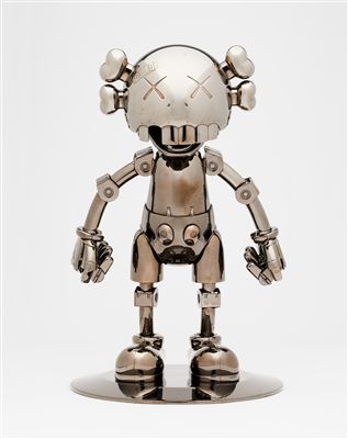 NO FUTURE COMPANION (Black Chrome) by KAWS & Hajime Sorayama - Auction record, sale price, and art valuation. Compare with similar artists and explore comparable artworks.