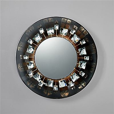 Illuminated mirror, model no. 2044