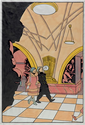 Lucy and Paulina in the Moscow Metro (Ploschad Revolutsii) by Lucy McKenzie - Auction record, sale price, and art valuation. Compare with similar artists and explore comparable artworks.