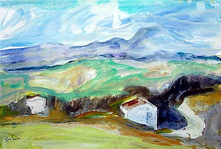 "Paesaggio" c. 1975