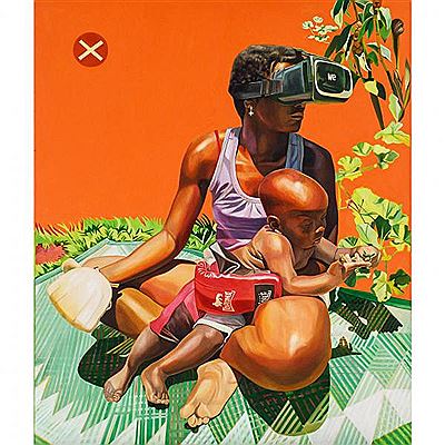 Sun Gaze ("Green warriors" series), 2020 by Henry Mzili Mujunga - Auction record, sale price, and art valuation. Compare with similar artists and explore comparable artworks.