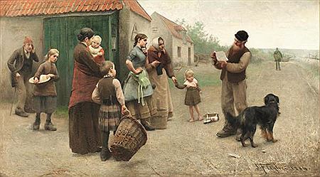 THE LETTER by John Frederick Taylor - Auction record, sale price, and art valuation. Compare with similar artists and explore comparable artworks.