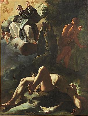 THE FATHER WITH CAIN AND ABEL by Lorenzo Domenico De Caro - Auction record, sale price, and art valuation. Compare with similar artists and explore comparable artworks.