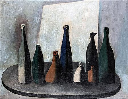 Still life with bottles by Paul Klose - Auction record, sale price, and art valuation. Compare with similar artists and explore comparable artworks.