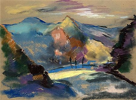 Bergige Landschaft