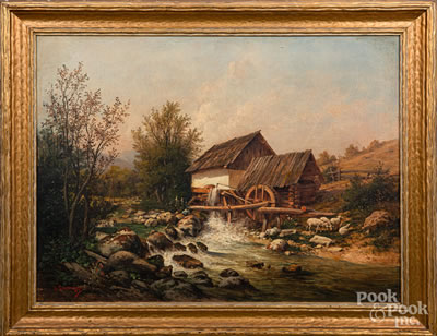 Landscape with mill