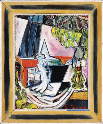 Still Life With Autumn Leaves