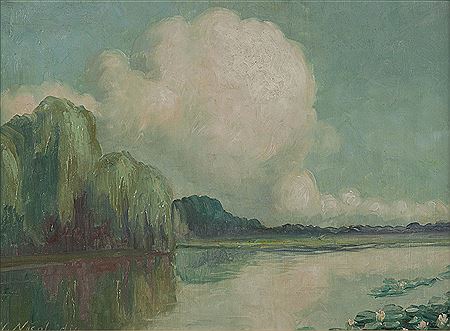 Nile by Nicos Nicolaides - Auction record, sale price, and art valuation. Compare with similar artists and explore comparable artworks.