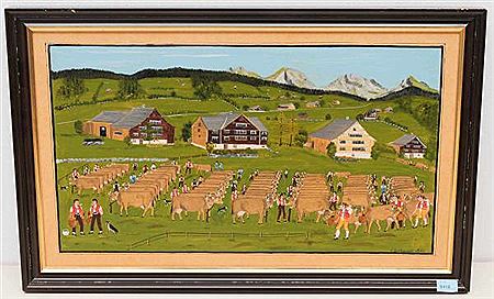 Sample artwork by Jakob Tischhauser (1907 - 1991), known for painting - View similar artists and auction records