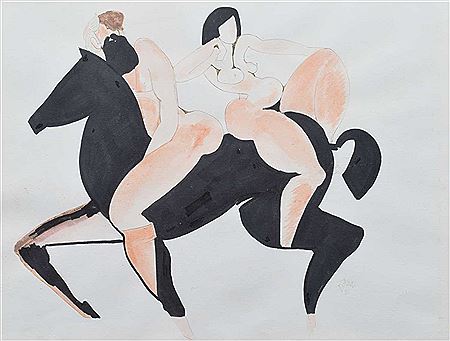 "On Horseback"