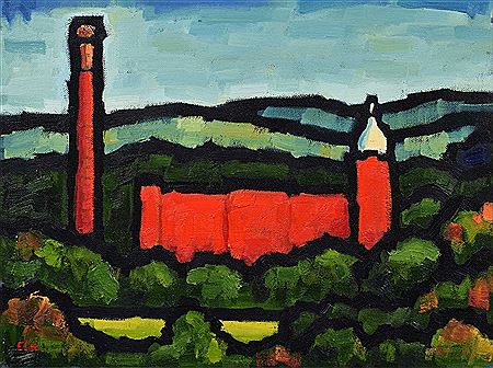 "Pear Mill, Autumn"