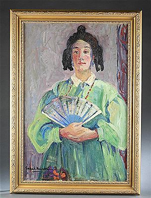 Woman in Green