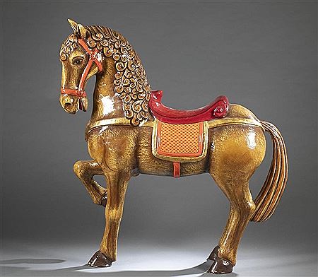 Carousel horse