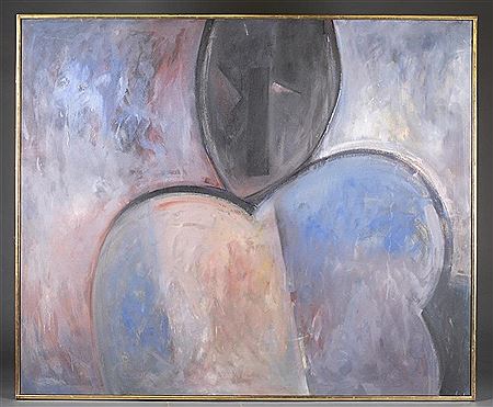 Untitled depicting an abstracted figure