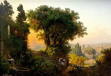 Blick auf Rom