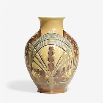 Later Mat/Mat Moderne vase