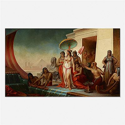 Cleopatra Entering Her Barge