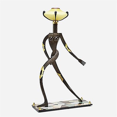 Standing Female Figurative Floor Lamp