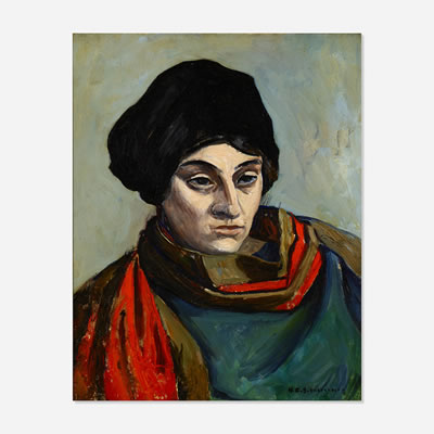 Portrait of Adelaide Lawson 1924